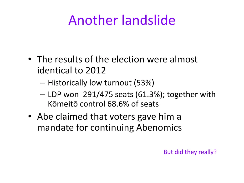 another landslide