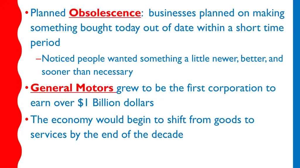 planned obsolescence businesses planned on making