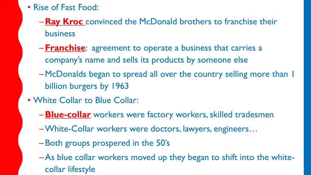 rise of fast food ray kroc convinced the mcdonald