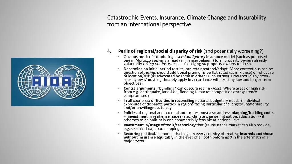 catastrophic events insurance climate change 5