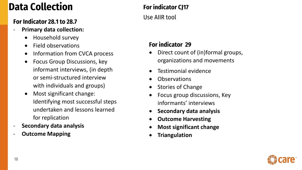 data collection