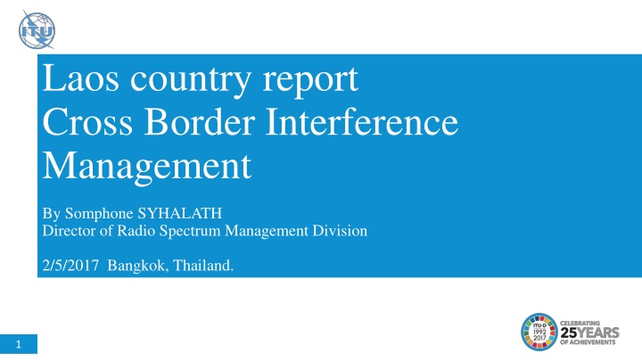 laos country report cross border interference