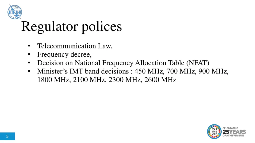 regulator polices 1