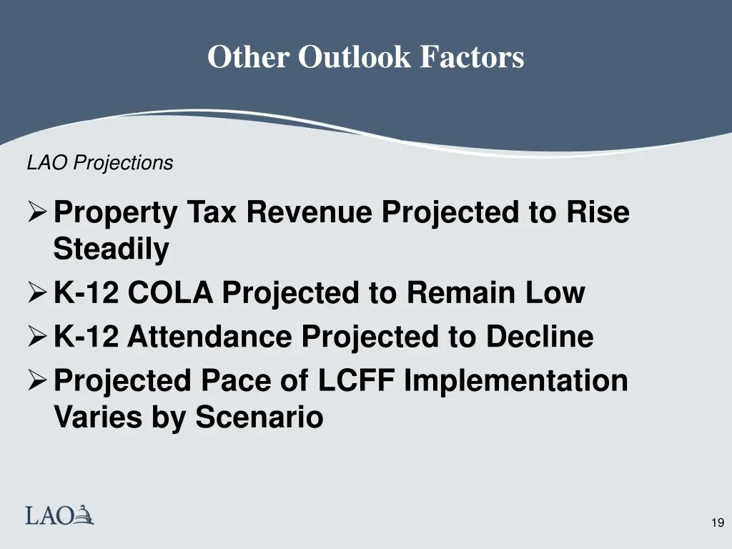 other outlook factors