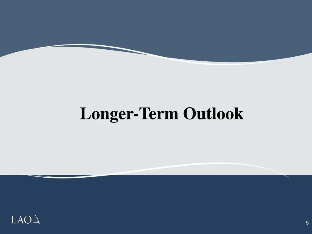 longer term outlook