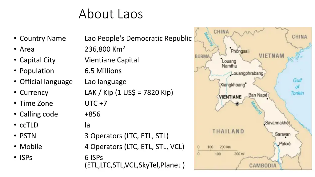 about laos