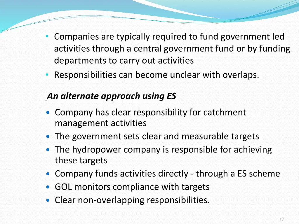 companies are typically required to fund