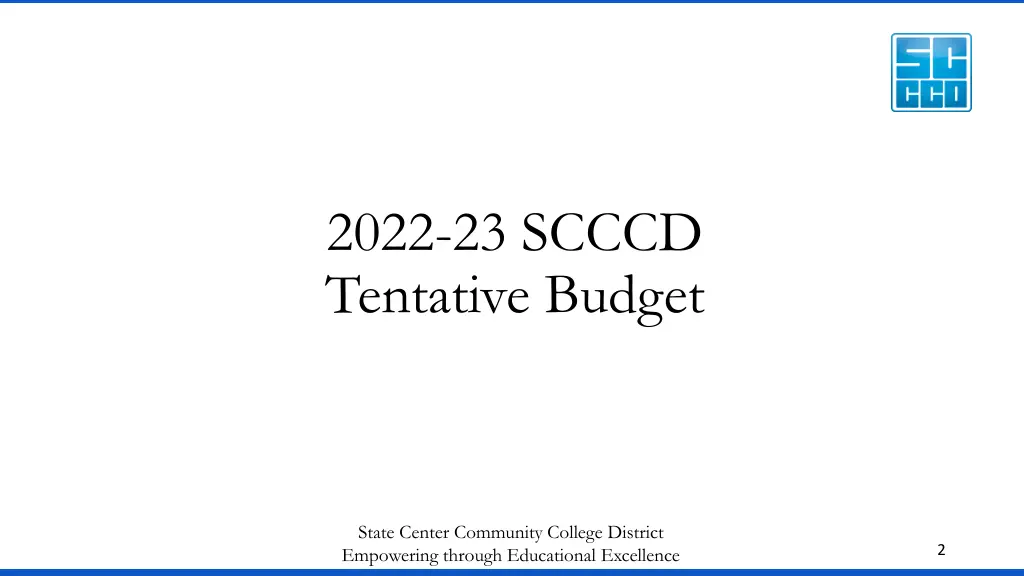 2022 23 scccd tentative budget