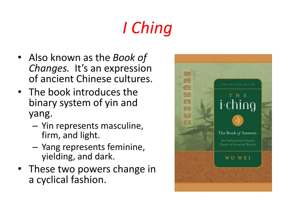 i ching