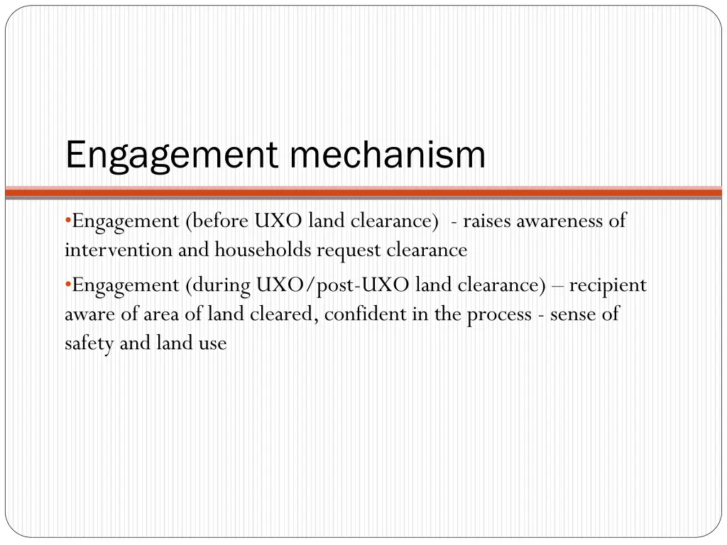 engagement mechanism