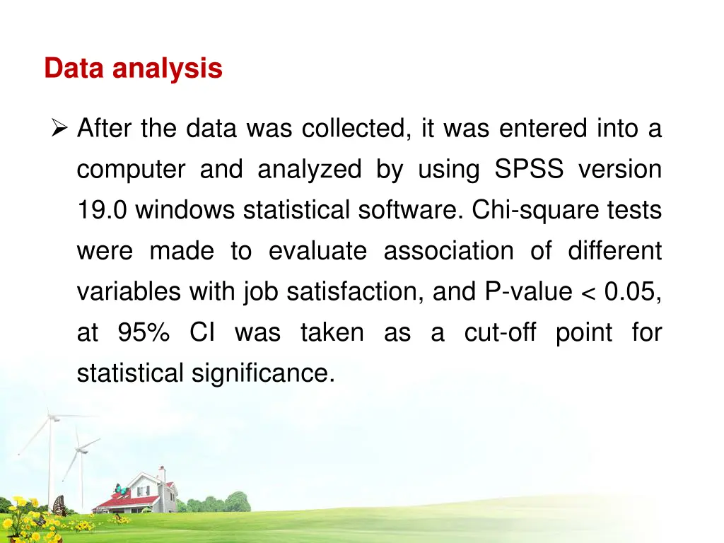 data analysis