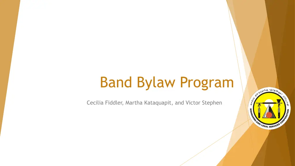 band bylaw program