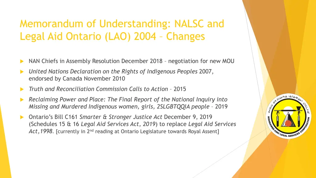 memorandum of understanding nalsc and legal