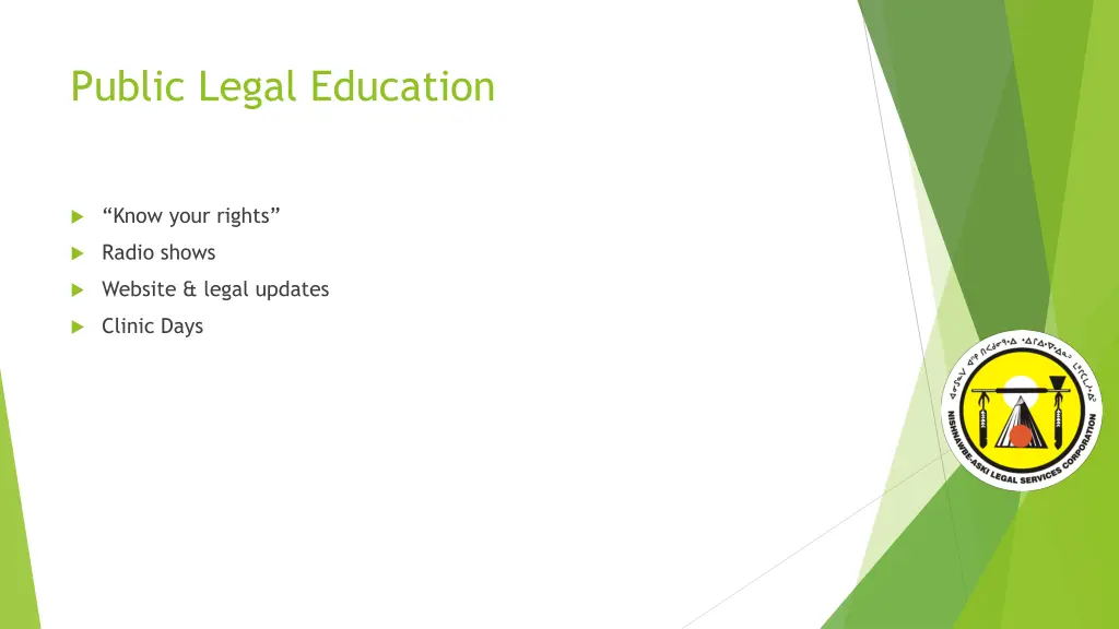 public legal education