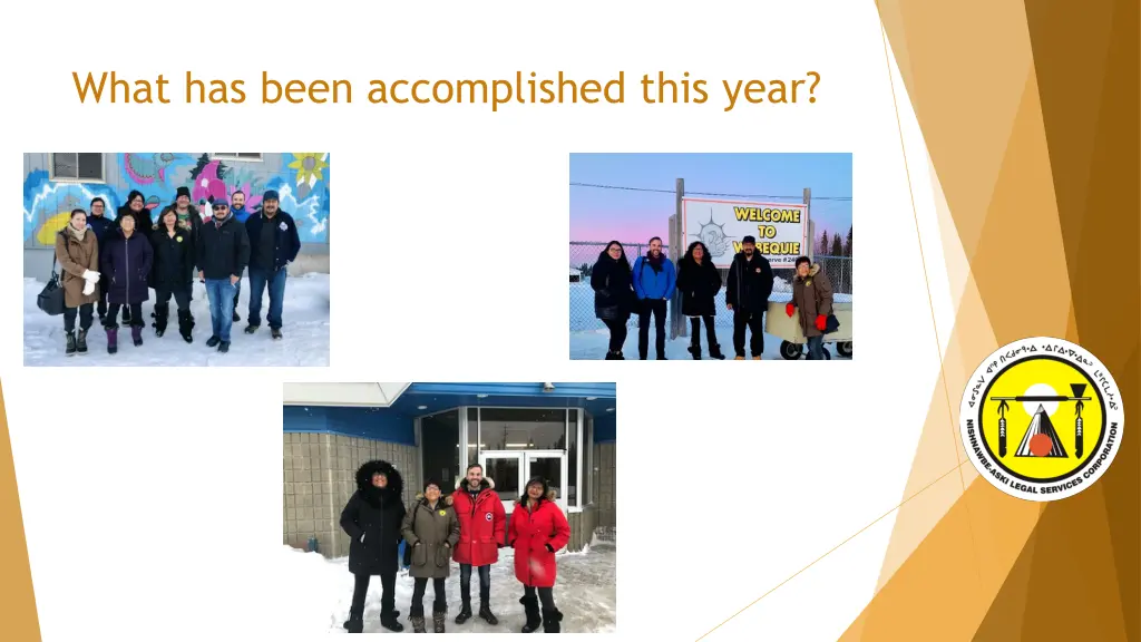 what has been accomplished this year