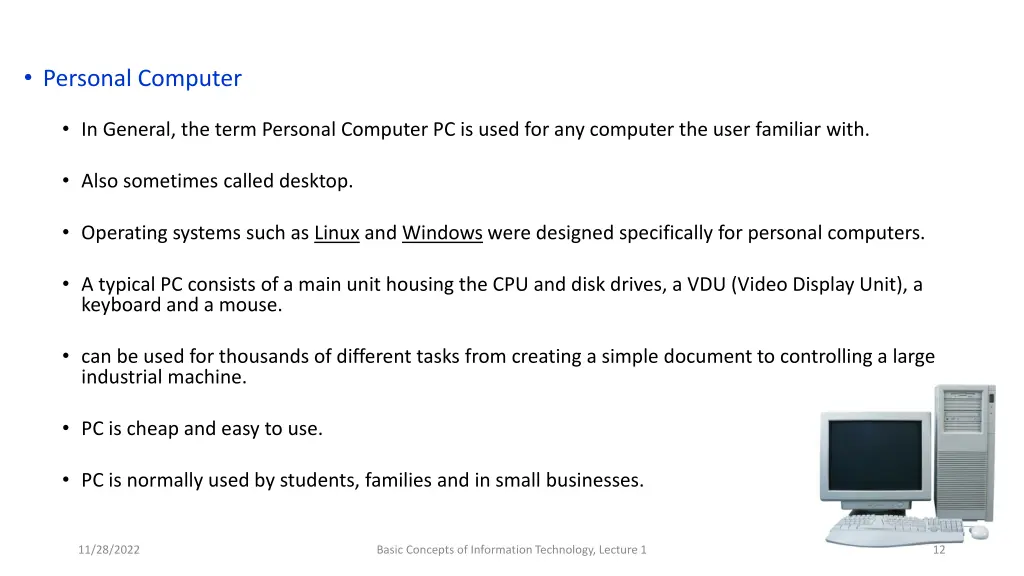 lesson 1 types of computers