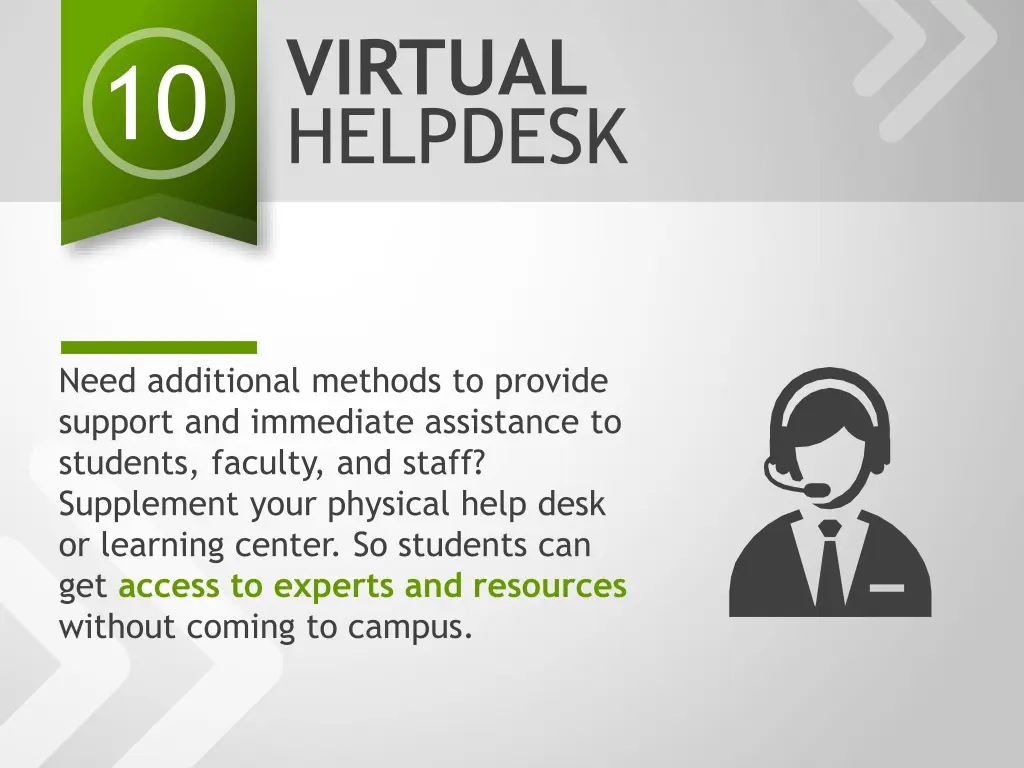 virtual helpdesk