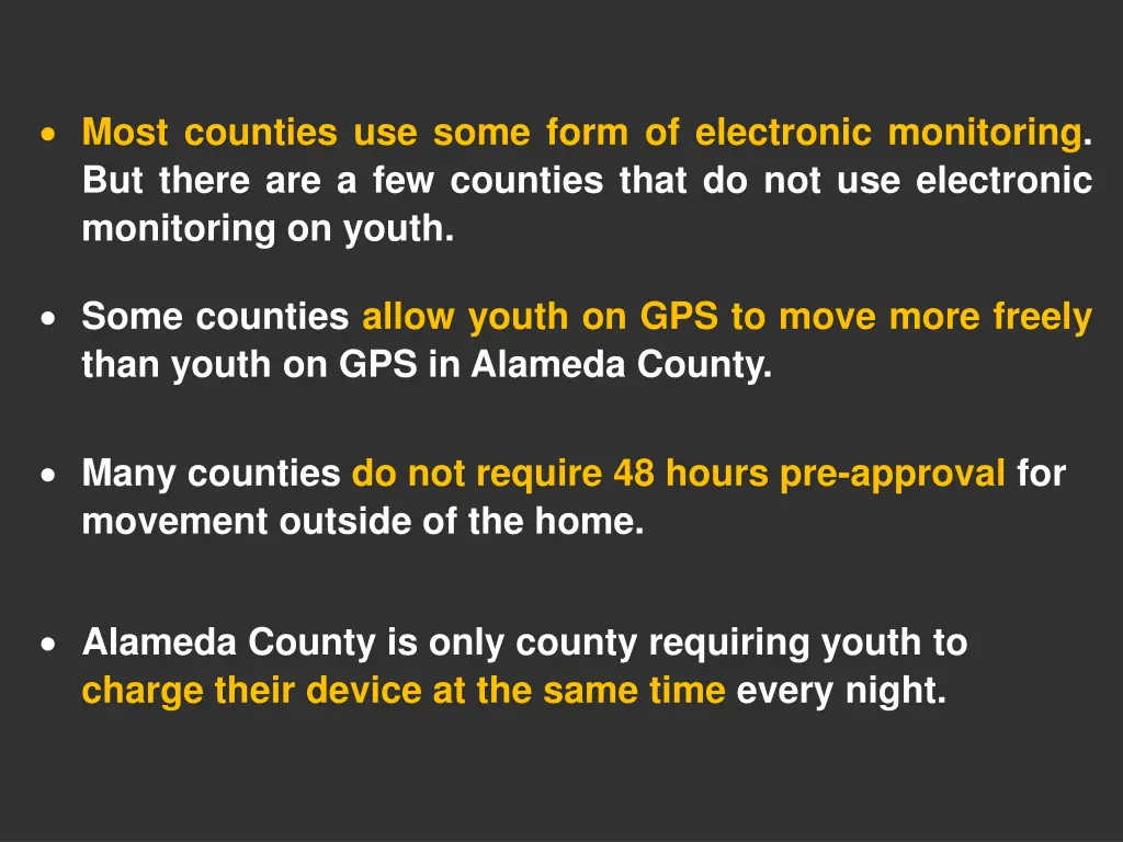 most counties use some form of electronic