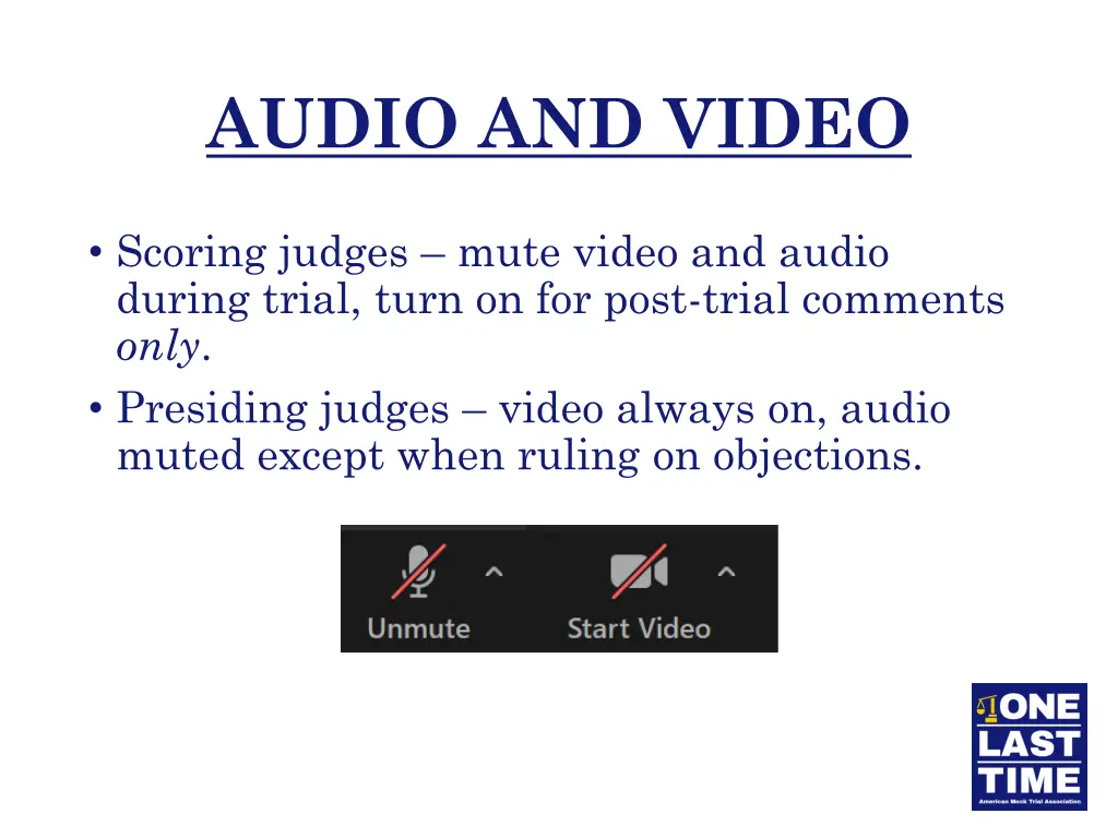 audio and video