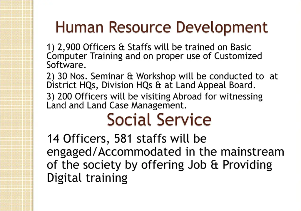 human resource development