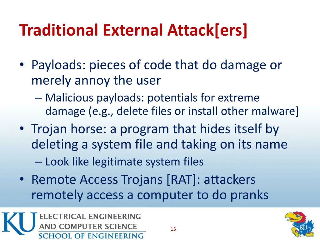 traditional external attack ers 2