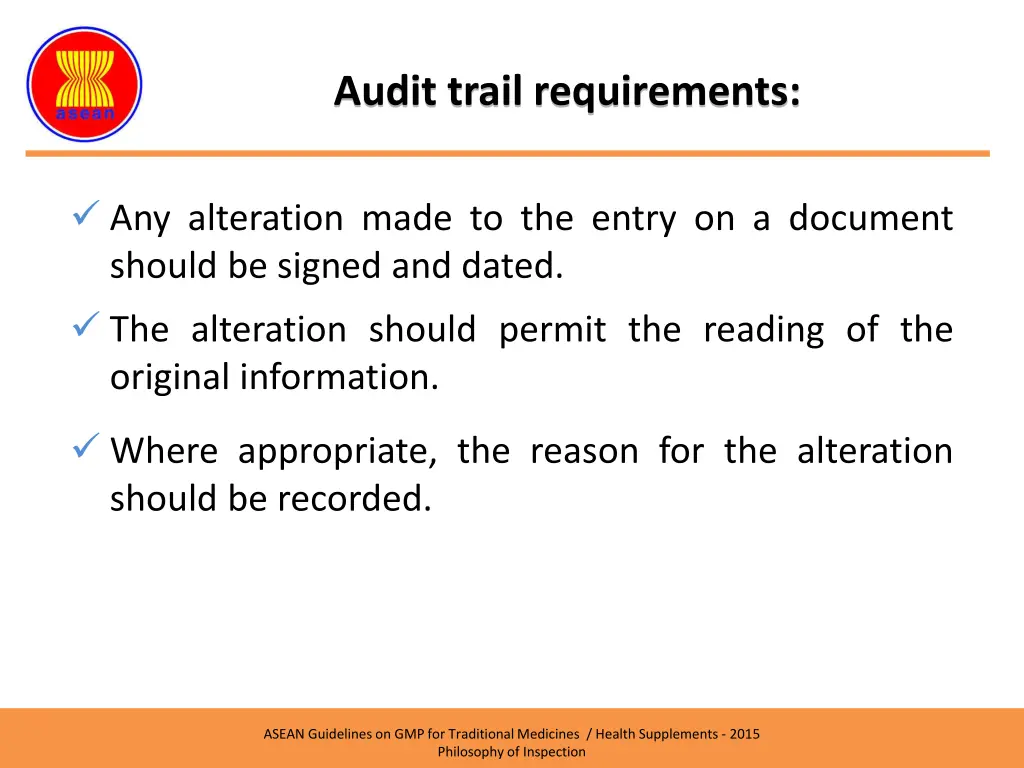 audit trail requirements 1