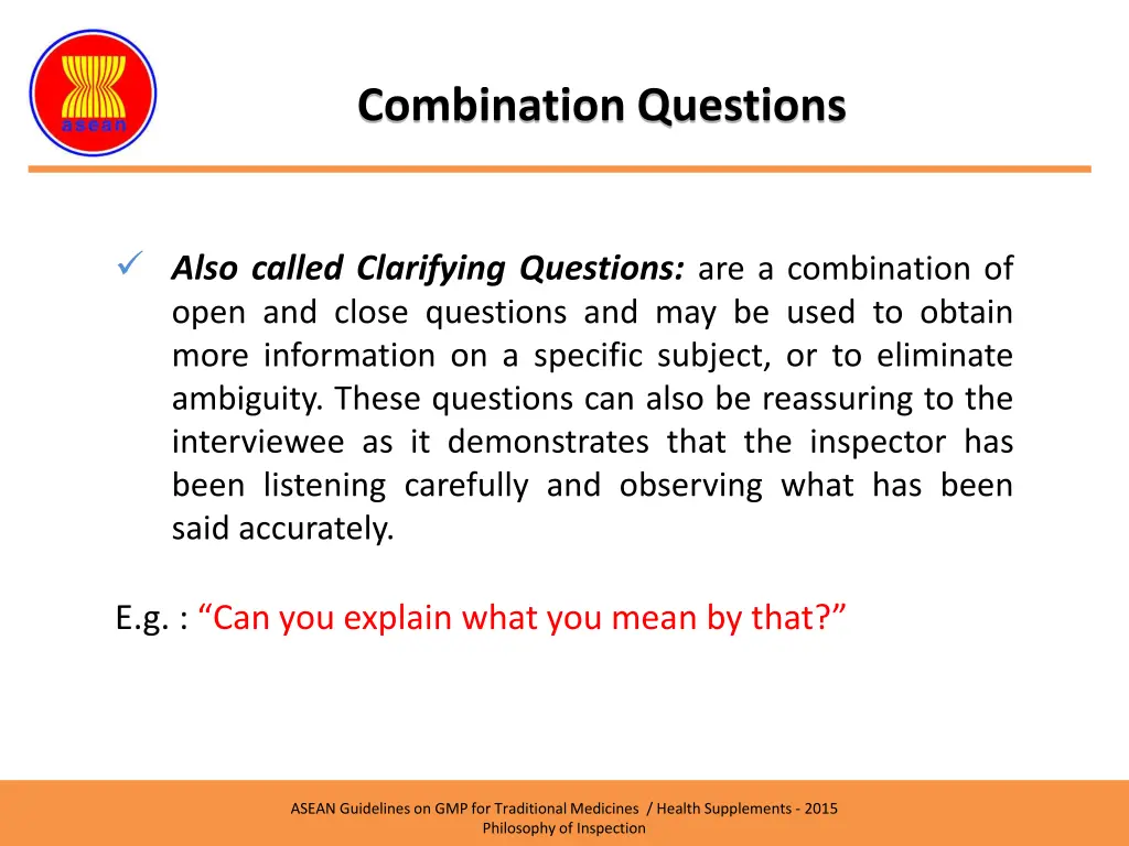 combination questions