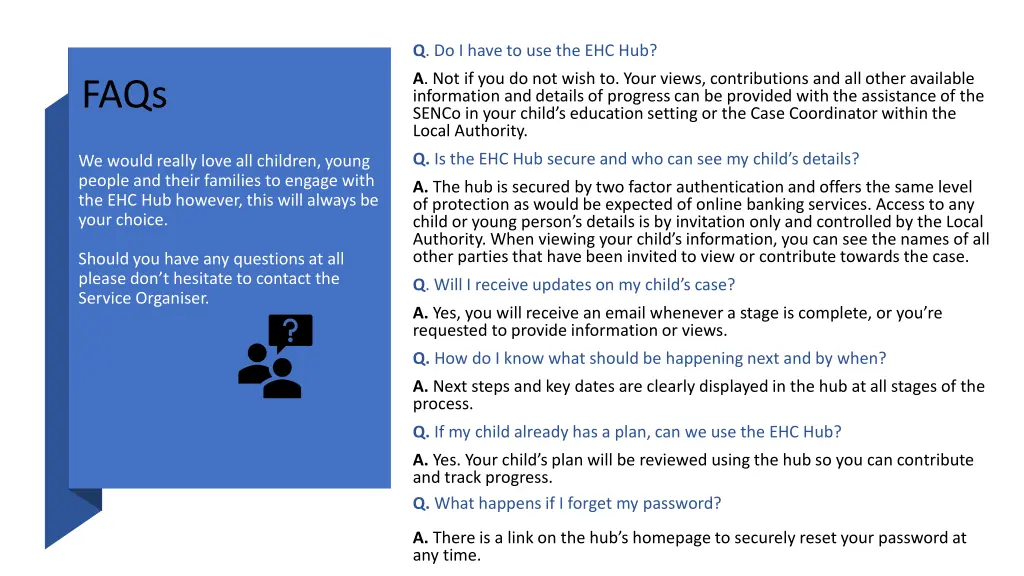 q do i have to use the ehc hub