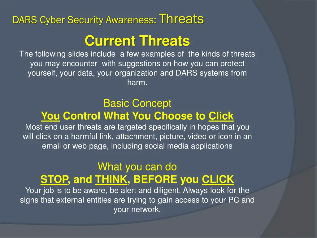 dars cyber security awareness threats