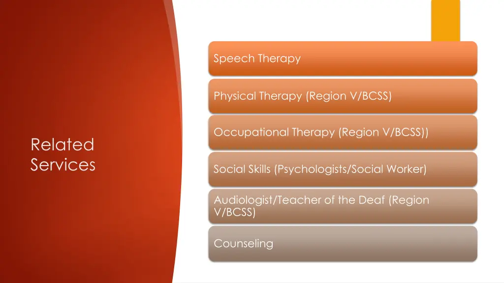 speech therapy