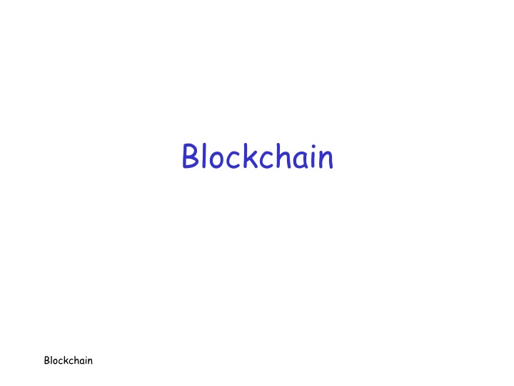 blockchain