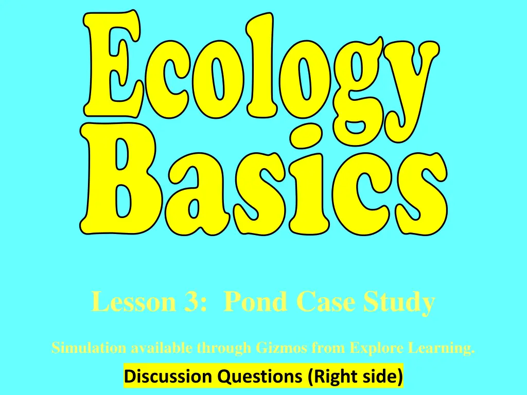 ecology 1