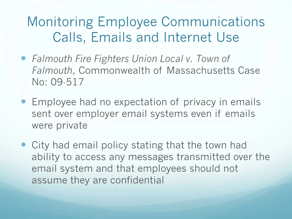 monitoring employee communications calls emails 1