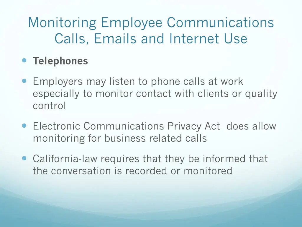 monitoring employee communications calls emails 2