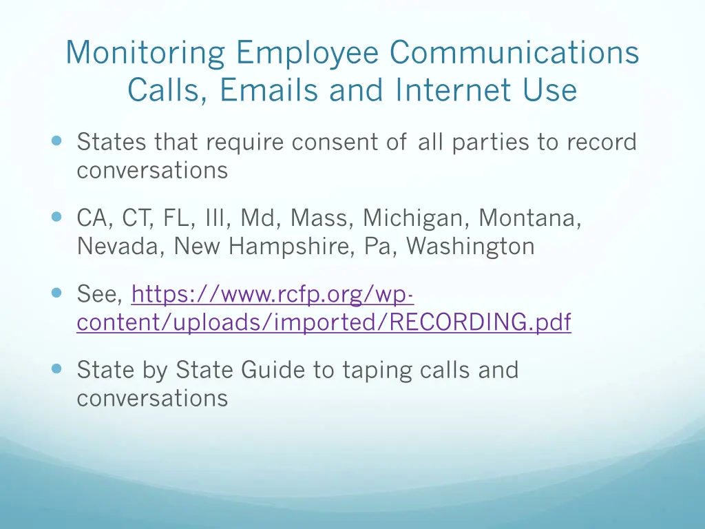 monitoring employee communications calls emails 4