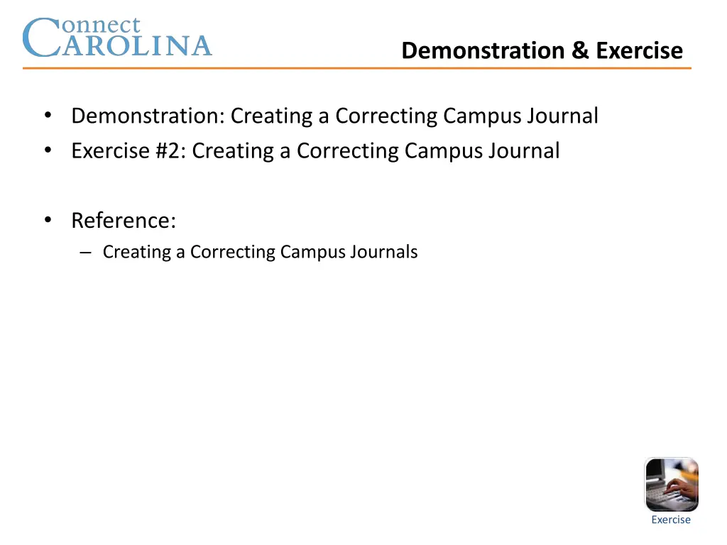 demonstration exercise 1