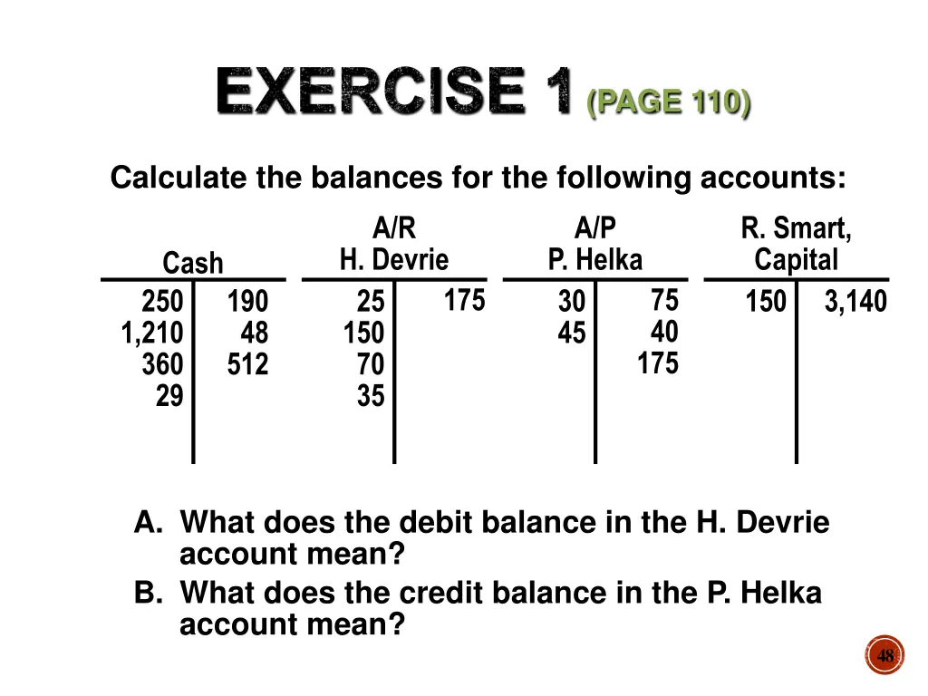 exercise 1 page 110