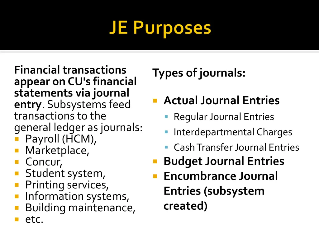 financial transactions appear on cu s financial