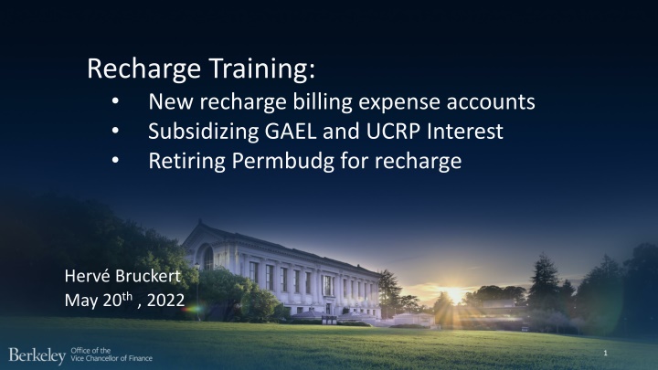 recharge training new recharge billing expense