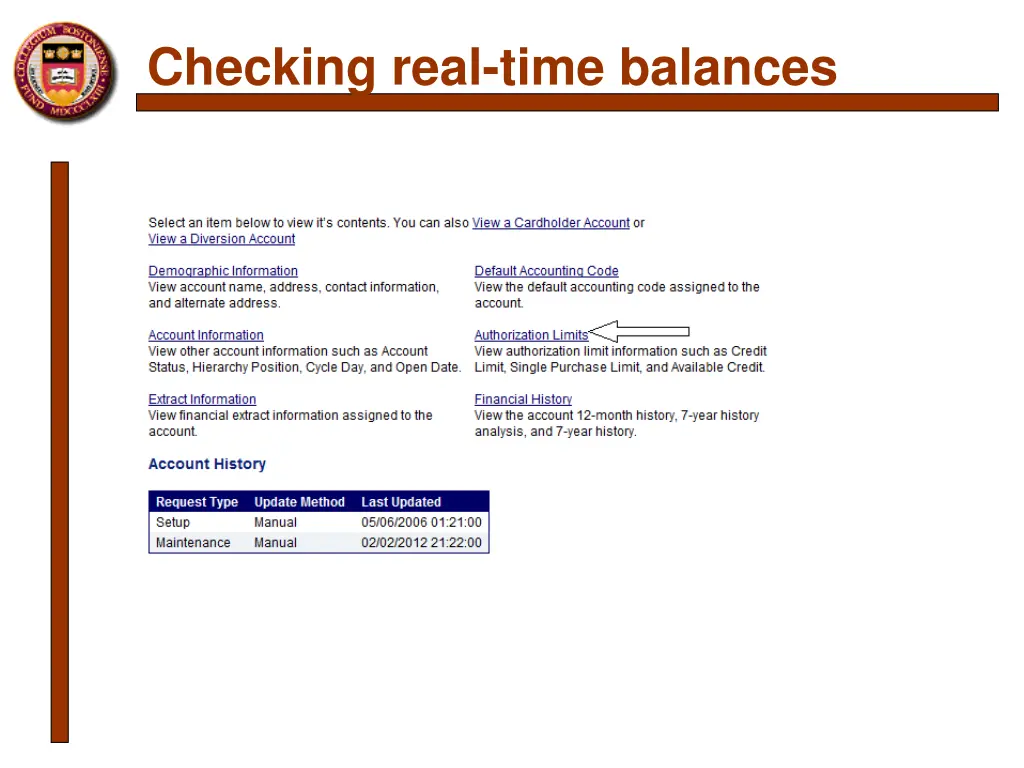 checking real time balances 2