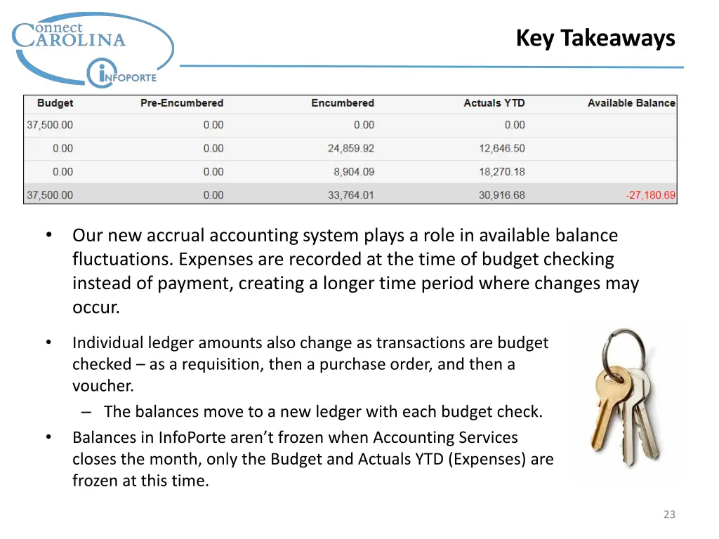 key takeaways