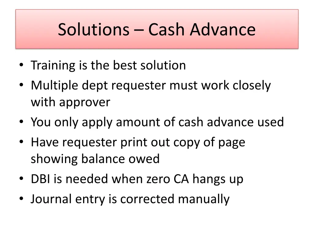 solutions cash advance