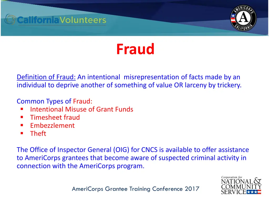 fraud