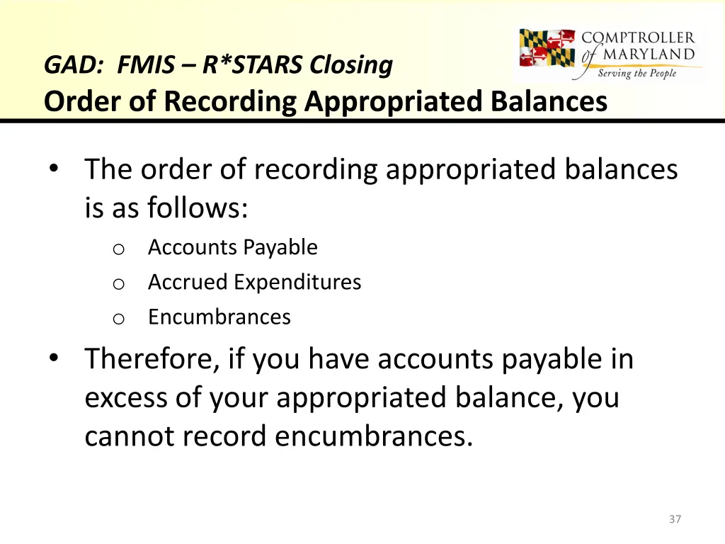 gad fmis r stars closing order of recording