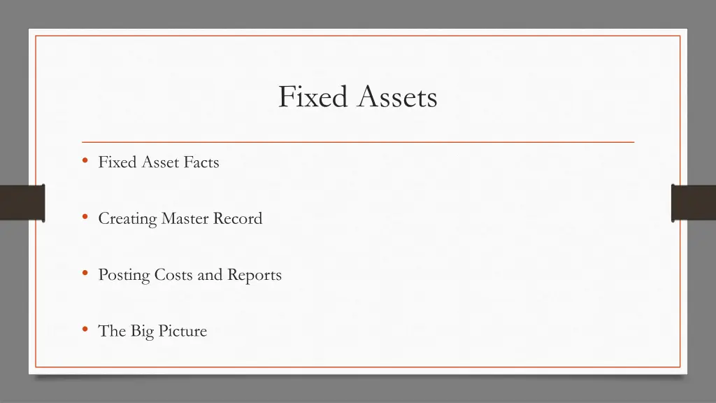 fixed assets 1