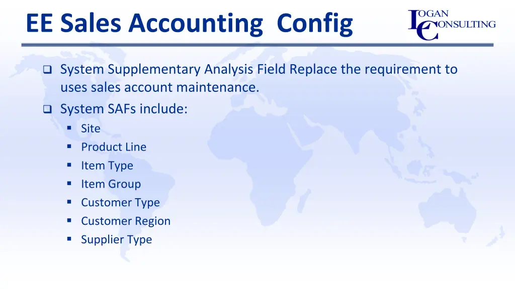 ee sales accounting config