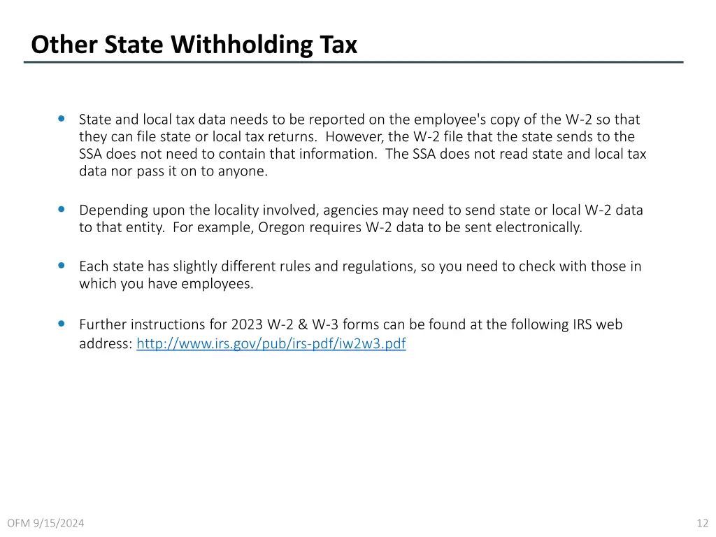 other state withholding tax