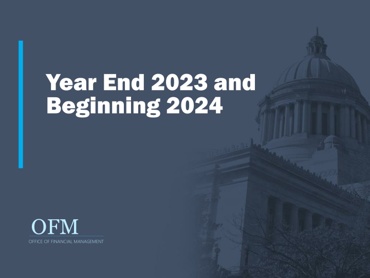 year end 2023 and beginning 2024