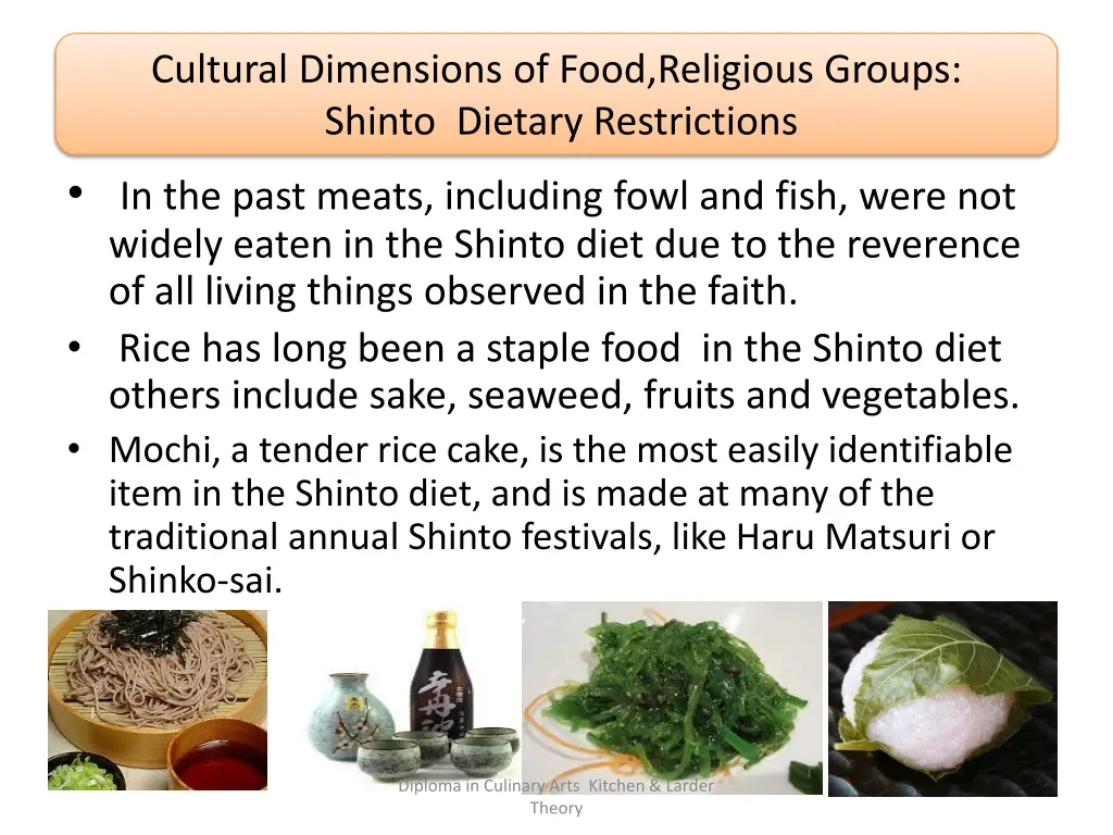 cultural dimensions of food religious groups 18