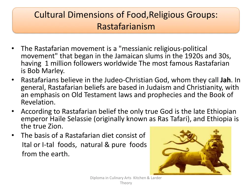 cultural dimensions of food religious groups 19